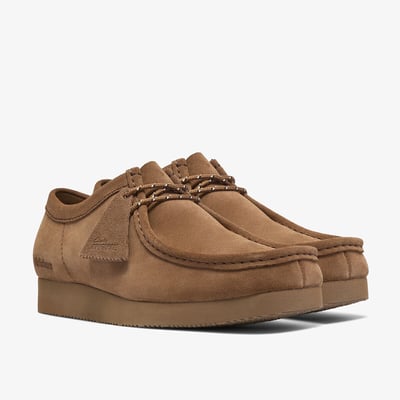 Chaussures en cuir suède, WALLABEE LITE CLARKS