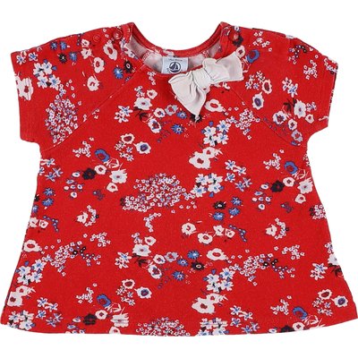 T-Shirt Rouge - Très bon état PETIT BATEAU