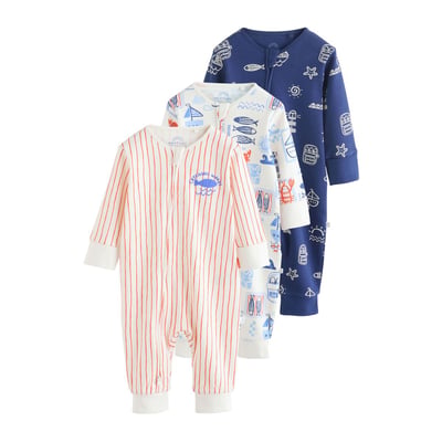 Dors-bien à zip double sens bébé, lot de 3 NEXT
