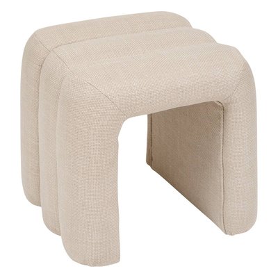 POUF TISSU SISCO ARG ATMOSPHERA