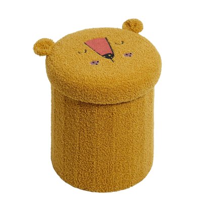Pouf coffre de rangement enfant LE ROI DE LA JUNGLE TODAY