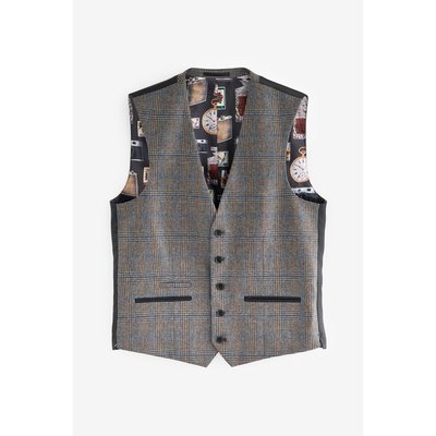 Gilet de costume aux carreaux NEXT
