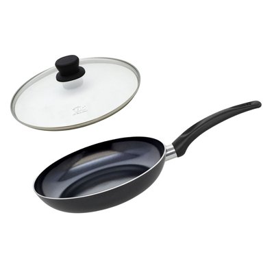 Poêle de cuisson sans PFAS 20 cm et couvercle ELO