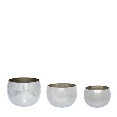 Set de 3 cache-pots décoratifs H21 SIA DECO