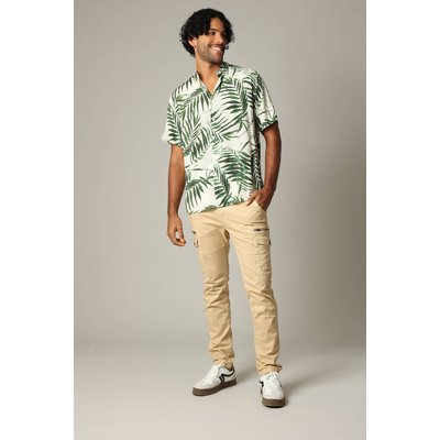 Chemise oversize en viscose avec imprimé tropical BRAZOA DEELUXE