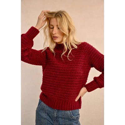 Gros pull rouge new arrivals