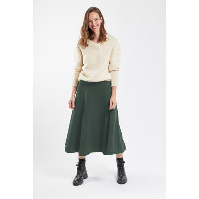 Jupe longue zippée en pur coton ARMOR-LUX