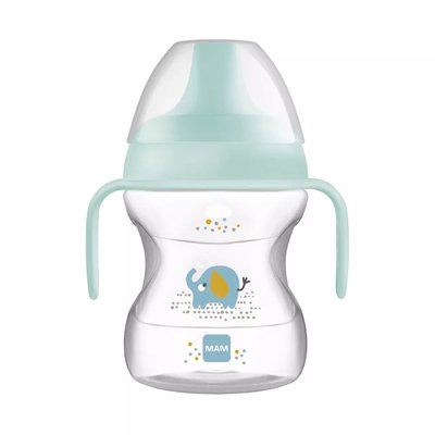 Tasse d'apprentissage 190ml 6 mois+ Coloris aléatoire MAM
