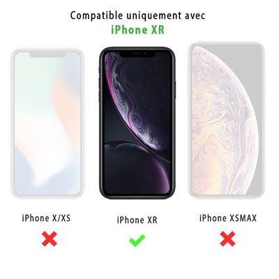 Coque effet grainé iPhone Xr LA COQUE FRANCAISE