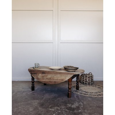 Table basse en bois Léonie N°179 - Bon état DEBONGOUT