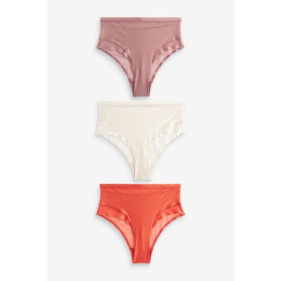 3 culottes échancrées taille haute NEXT