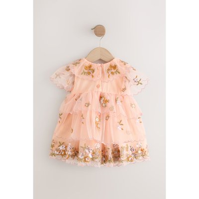 Robe en mesh à manches courtes NEXT