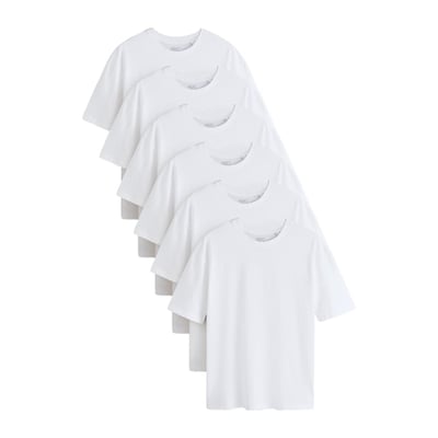 T-shirt en coton essential, lot de 6 NEXT