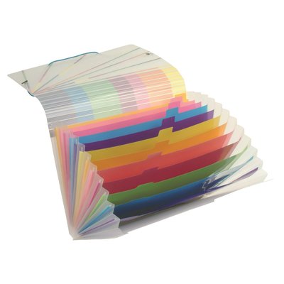 Trieur accordéon 12 positions avec fermeture élastique TRI-ZEN VIQUEL
