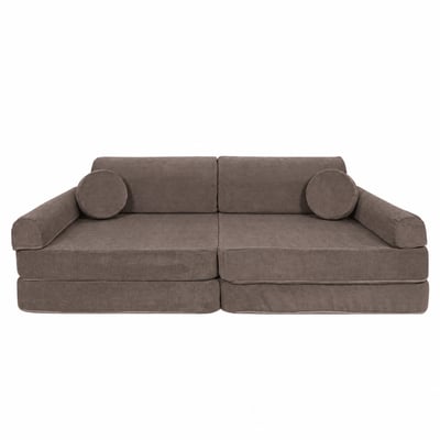 Canapé modulable velours SLIMCORDE MEOW BABY