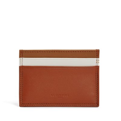 Porte cartes en cuir lisse MARTIN LE TANNEUR