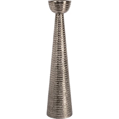 Bougeoir en aluminium effet laiton antique RECOLLECTION