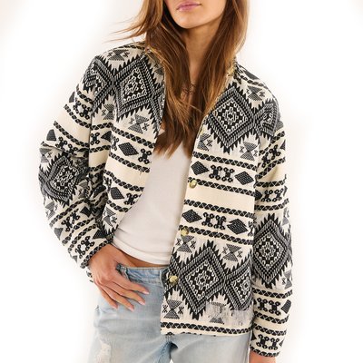 Veste en coton à motifs atzèques ALFONSO WILD