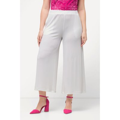 Jupe-culotte en tissu texturé. ULLA POPKEN
