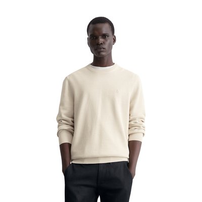 Pull-over regular en piqué de coton bio MARC O'POLO