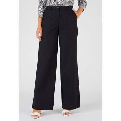 Pantalon mélange lin et coton DAMART
