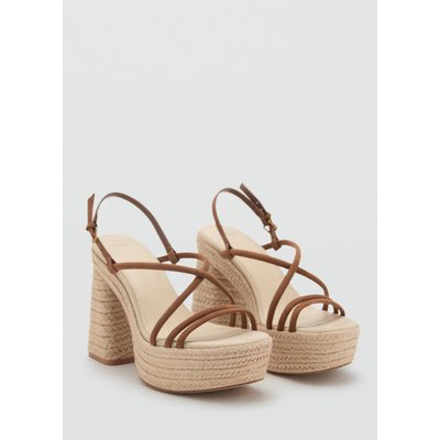 Sandales lanière talon MANGO TEEN