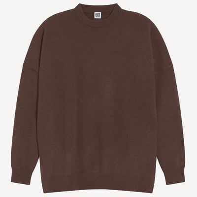 Pull ample en cachemire à col rond LA REDOUTE COLLECTIONS