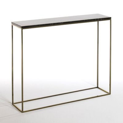 Mahaut Aged Brass & Marble Console Table AM.PM