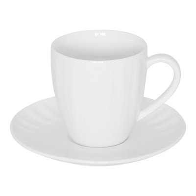 Tasse à thé et sa sous-tasse   20 cl (lot de 6)-EMMA TABLE PASSION