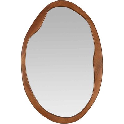 Miroir mural bois vintage forme irrégulière esprit naturel RECOLLECTION