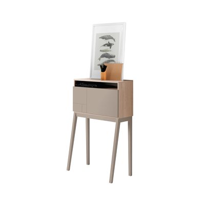 Bureau en mélamine porte rabattable, Bristol HERDASA