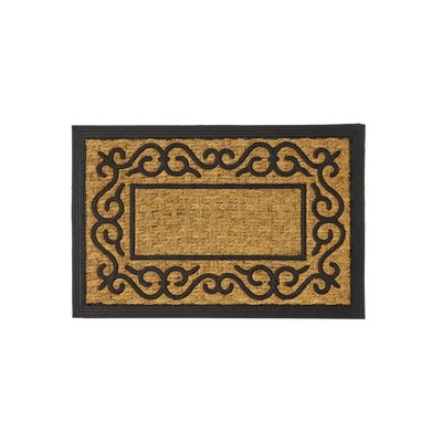 Paillasson en Caoutchouc et Fibres de Coco Orla - 60x40cm WADIGA