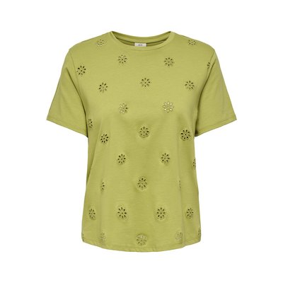 Camiseta con cuello redondo de manga corta JDY