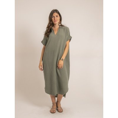 Robe Longue Gaze De Coton Ipelor DONA LISA