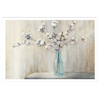 Affiche Bouquet et fleurs de coton HEXOA