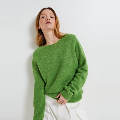 Pull vert femme la redoute top