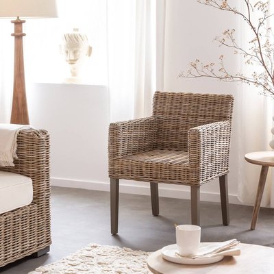 Fauteuil en rotin  AMAEL MADE IN MEUBLES 