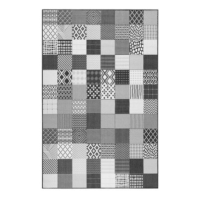 Tapis intérieur extérieur motif patchwork , IN & OUTDOOR CHESTER ESPRIT