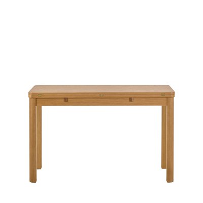 Table à manger extensible 2 à 4 personnes en bois 120x45-90cm - FIKA DRAWER