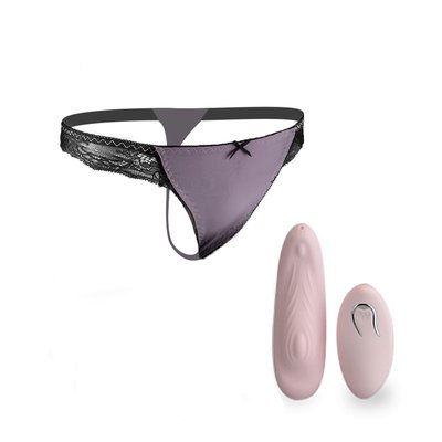 Culotte string stimulateur vibrant télécommande sans fil USB Vibromasseur femme et couple - LOVE AND VIBES