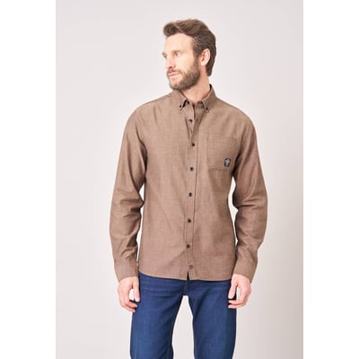 Chemise regular homme en twill 100% coton BUSSY DEELUXE
