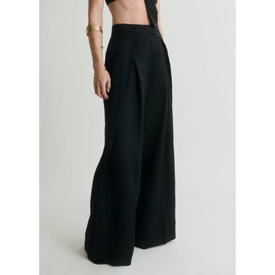 Wideleg suit trousers MANGO