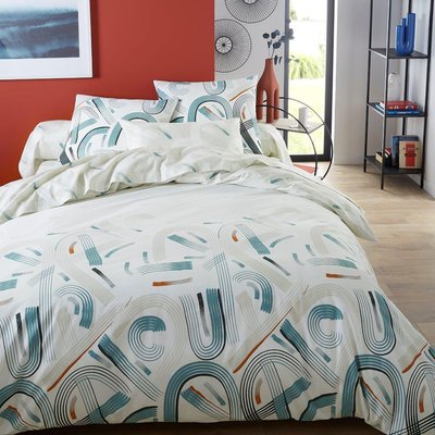 Housse de couette imprimée en coton, Made in France, GABIN ORIGIN