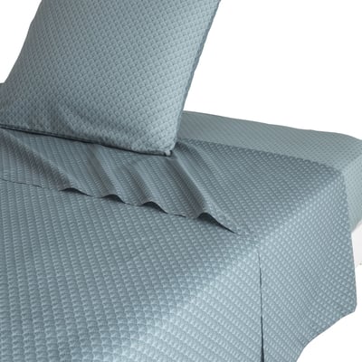 Drap plat imprimé en viscose de bambou, CAMILLE A DEMAIN