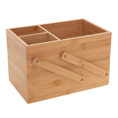 Organiseur bambou 2 étages pliable PIER IMPORT