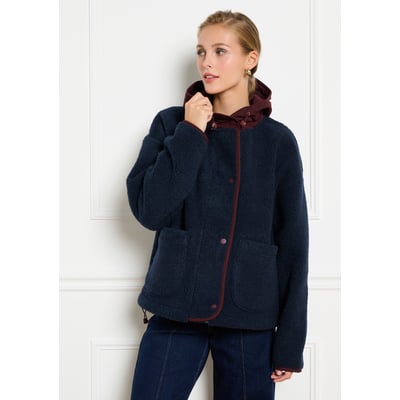 Veste sherpa à capuche LOLALIZA