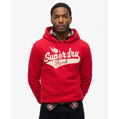 Sweat à capuche Flyers Script SUPERDRY