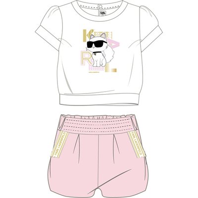Ensemble short et T-shirt KARL LAGERFELD KIDS