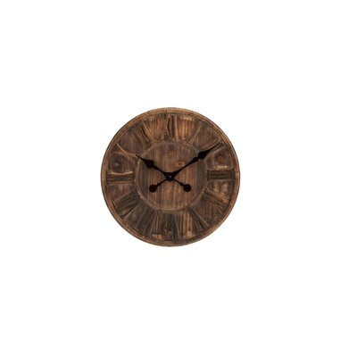 Horloge murale en bois, ronde, Portage JOLIPA