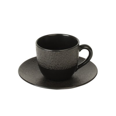 Tasse à café et sous-tasse     12 cl (lot de 6)-VÉSUVIO TABLE PASSION